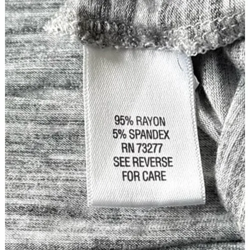 Apt.9 Essentials‎ Women's Gray V-Neck Short Sleeve Tee Size Large - Image 7