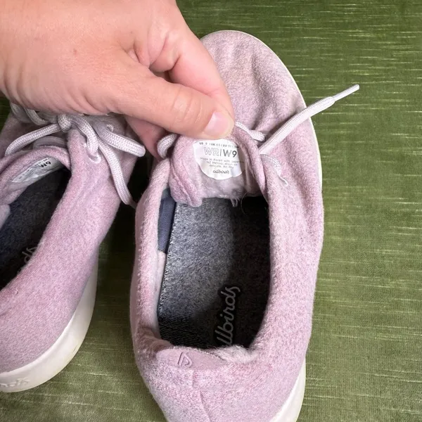 Allbirds Womens Wool Runners Sneakers Size 9 Pink Lightweight Casual Shoes W9 - Image 3