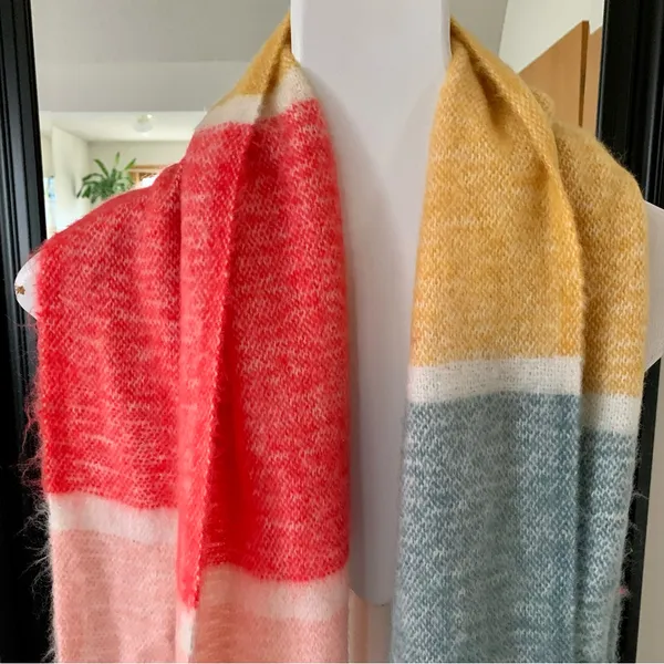 Colorful Long Winter Scarf - Image 2