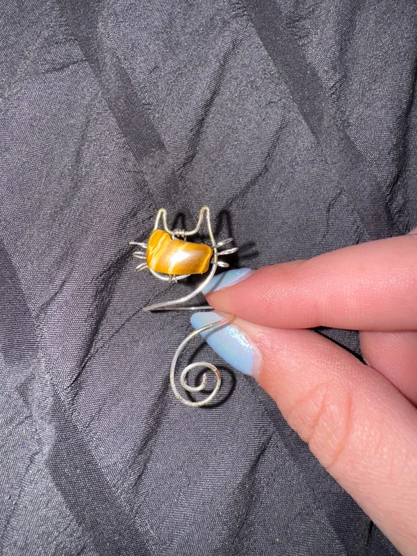 Handmade Cat Ring - Image 2