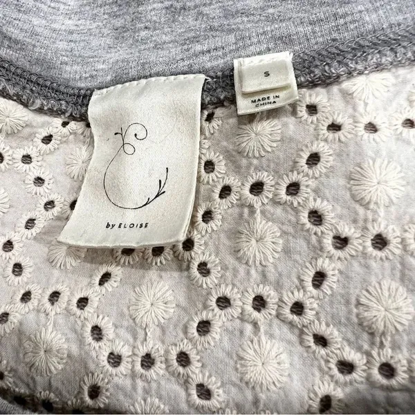Anthropologie E by Eloise Grey Sweater Dress Women’s Small - Image 2