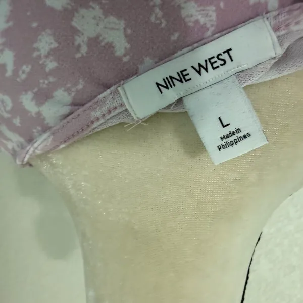 Nine‎ West flutter sleeves wrap dress, Size Large - Image 8