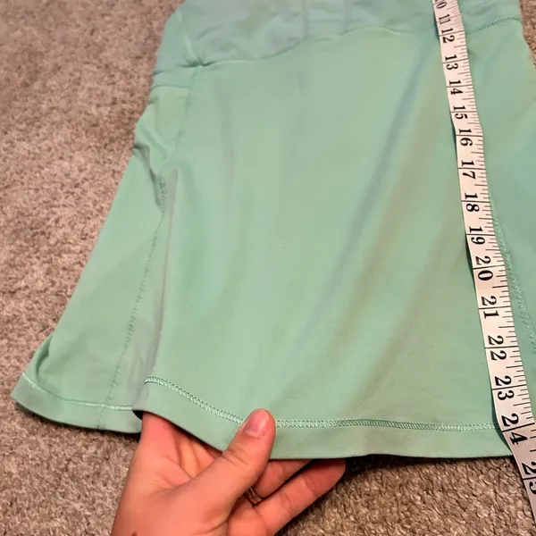 Lululemon cross straps tank top, Sz‎ 6, Mint green - Image 8