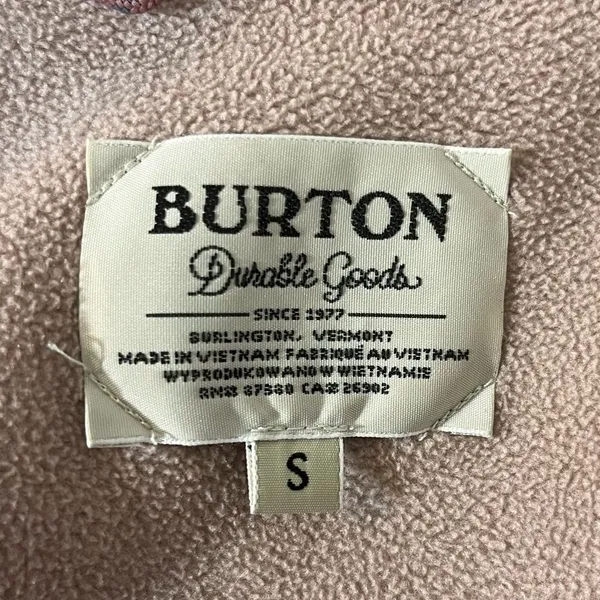 Burton Shawmut‎ Purple Fleece Jacket - Image 8