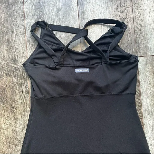 Merrell Opti-Wick Lily UPF 50+ Black Dress Size XS Active Sport Athletic Dress - Image 7