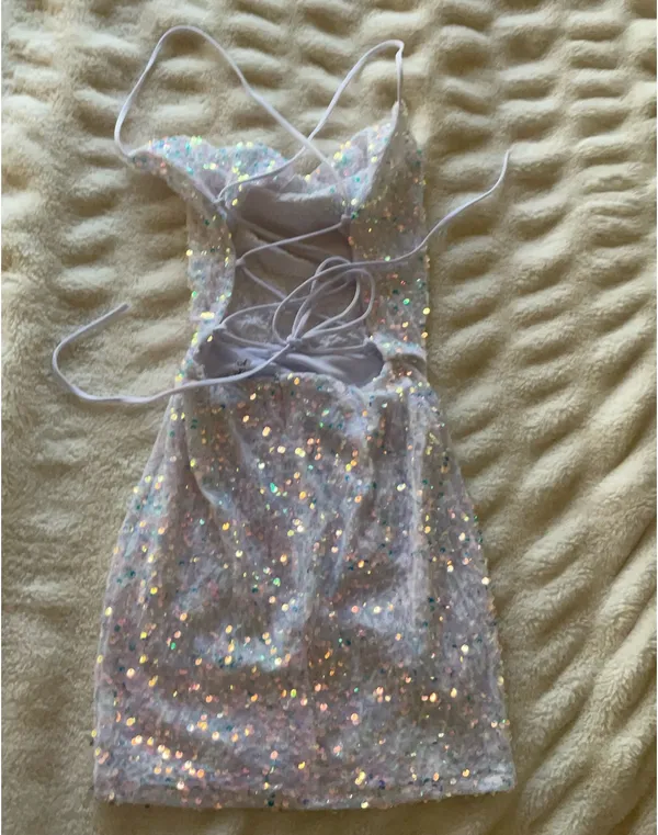 Lucy in the Sky Sequin mini Dress - Image 2