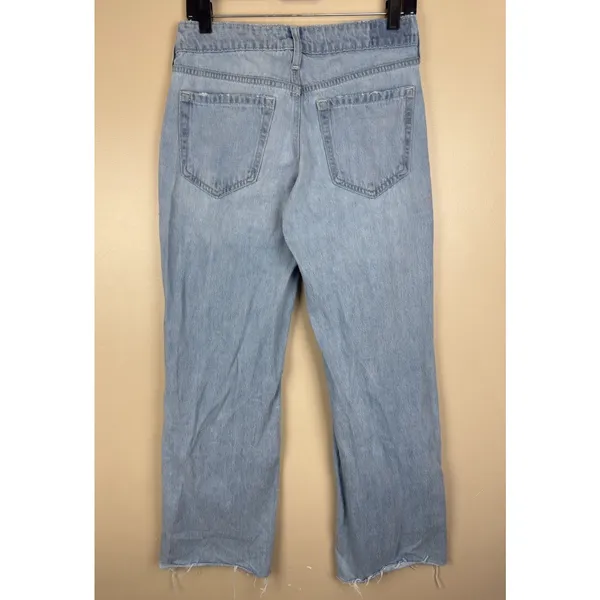 Hollister Women’s Low Rise Baggy Light Wash Jeans Size 0 R Waist 25 Inseam 30 - Image 4