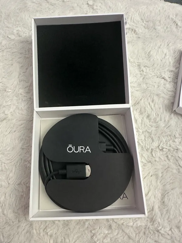 oura ring gen 3 horizon silver size 12 - Image 3
