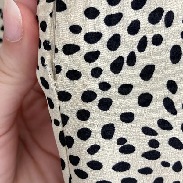 Primark Knee Length Leopard Print Skirt Women’s Size 6 Small Tan Black Office - Image 6