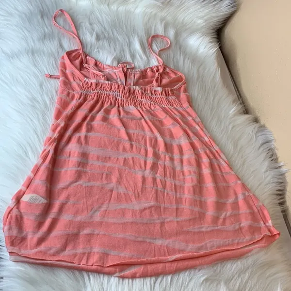 Free People Sheer Zebra Stripe Tank Size XS - Image 3