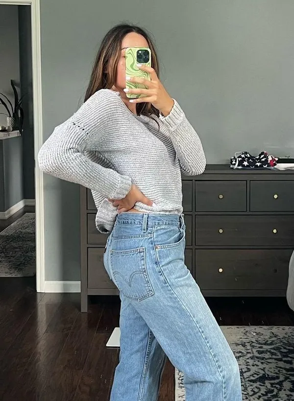 Aerie Super Comfy Grey Sweater - Image 8