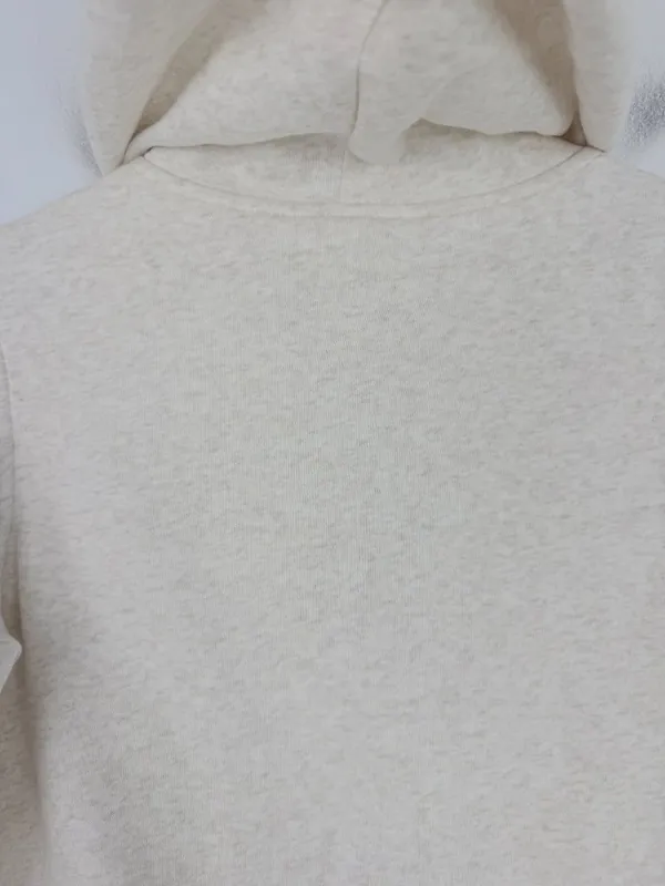 Vitality Cozy Zip Sweatshirt Oat Marl Varsity Hoodie Size 2XS XXS $96 EUC - Image 10