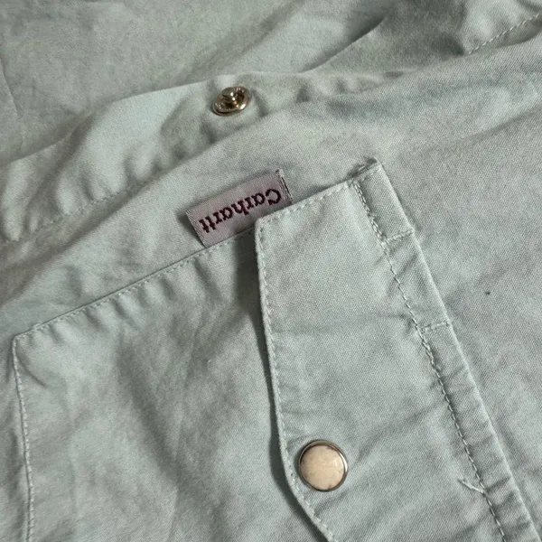 Carhartt Light Blue Women's Shirt - Image 2