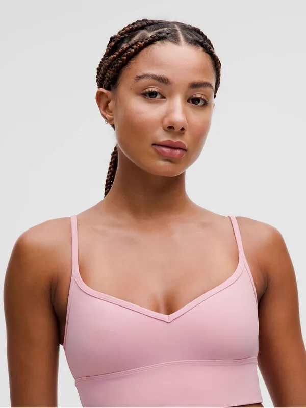 Lululemon Align Sweetheart Bra Pink Tide Square Dot - Image 3