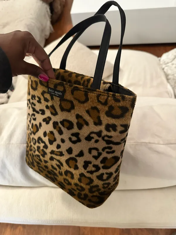 Kate Spade leopard print mini tote bag - Image 5