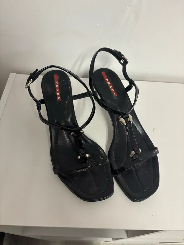 Prada Heels Black - Image 3