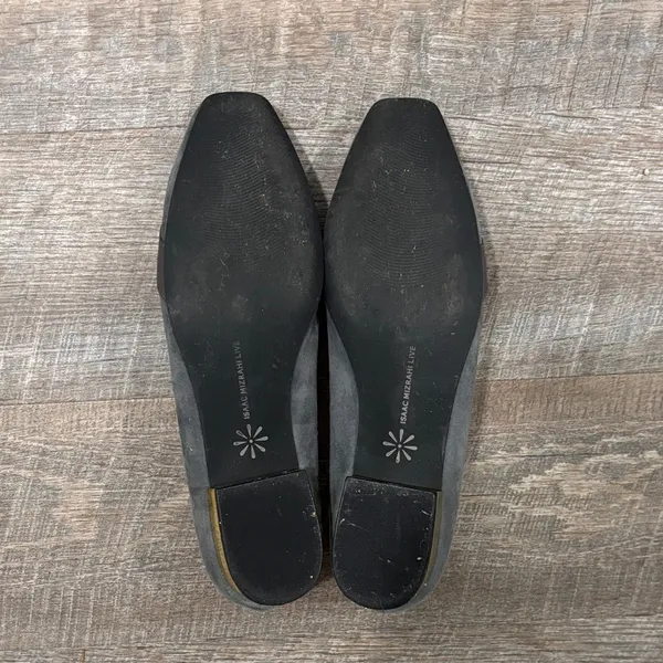 Isaac Mizrahi Live Paulina Gray Tassel Suede Loafters Size 10 Office Workwear - Image 7