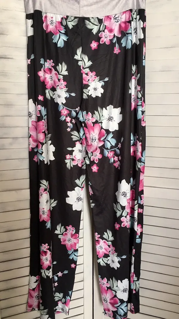 Lounge Floral  Pants, 3XL - Image 2