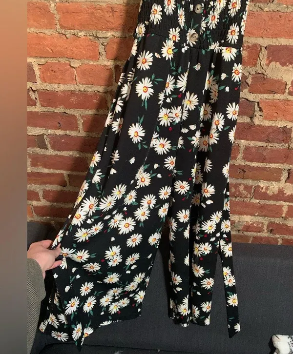 🌼 Black floral maxi romper 🌼 - Image 2