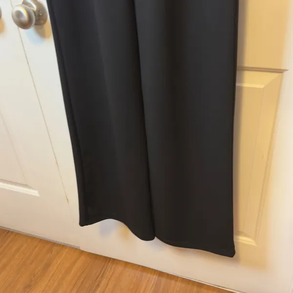 Lulus Black Off The Shoulder Wide Leg Jumpsuit XS Formal Evening Wedding Guest‎ - Image 6