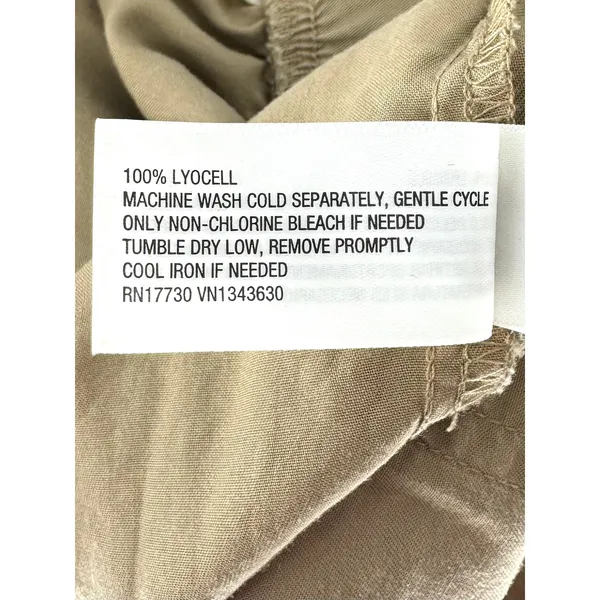 Universal Thread Womens XXL Khaki Lyocell Jogger‎ Pants Elastic Waist - Image 6