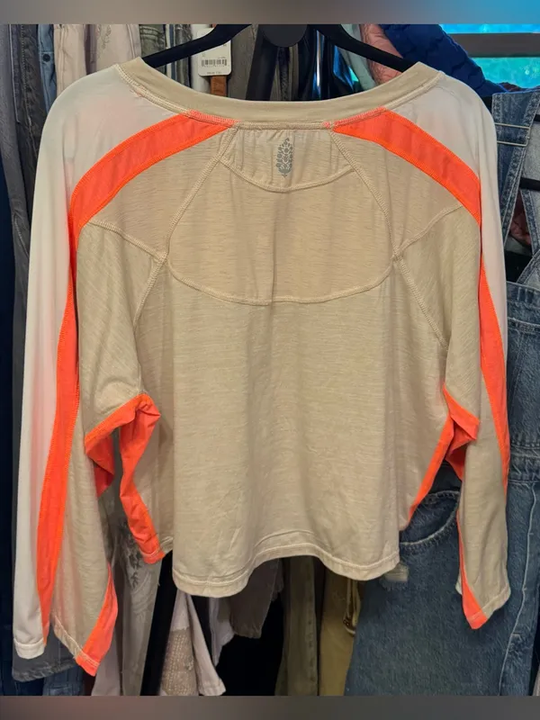 NWOT Free People FP Movement Go For The Goal Long Sleeve - Home Plate Combo - XS - Image 11