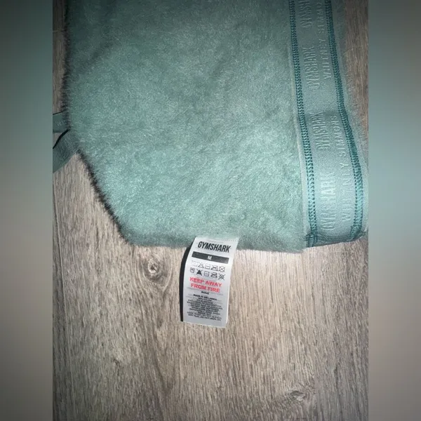Gymshark x Whitney Simmons Rare Fuzzy Green Sports bra top M - SOLD OUT ONLINE - Image 8