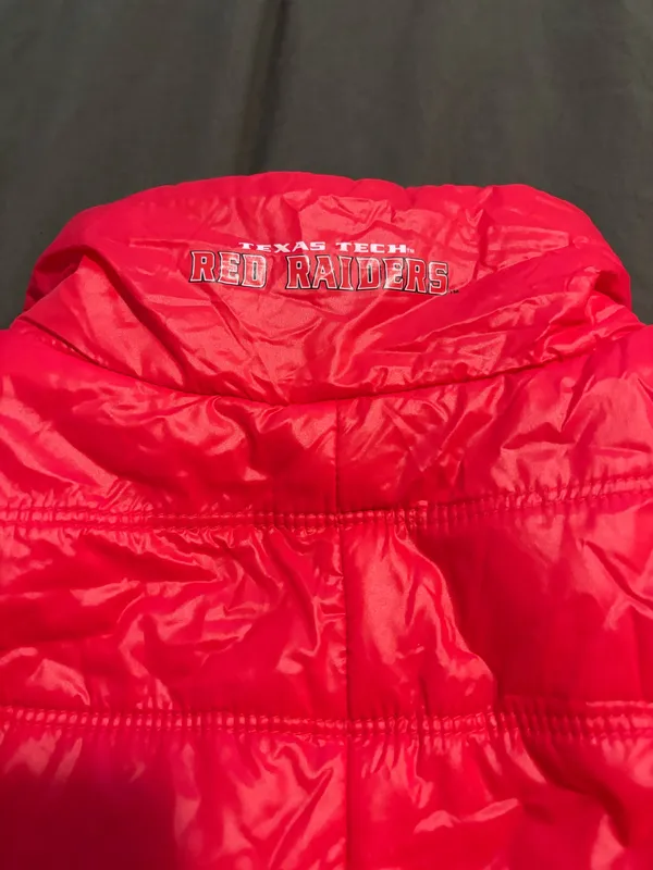 Texas tech puffer Red Size M - Image 3