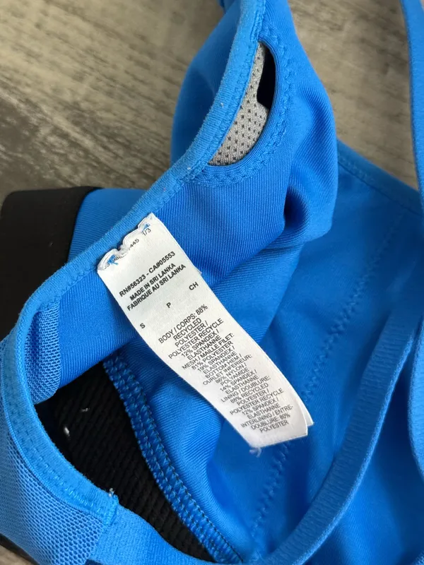 Nike Blue Sports Bra - Image 5