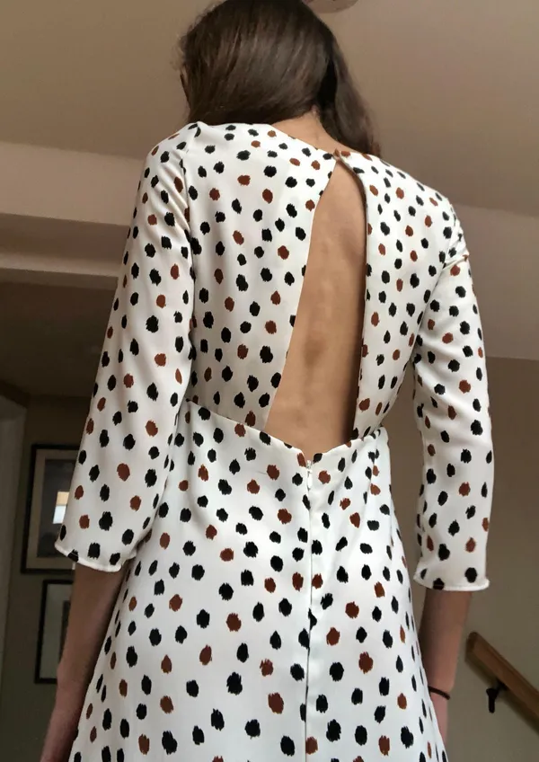 H&M Backless Midi Dress - Image 4