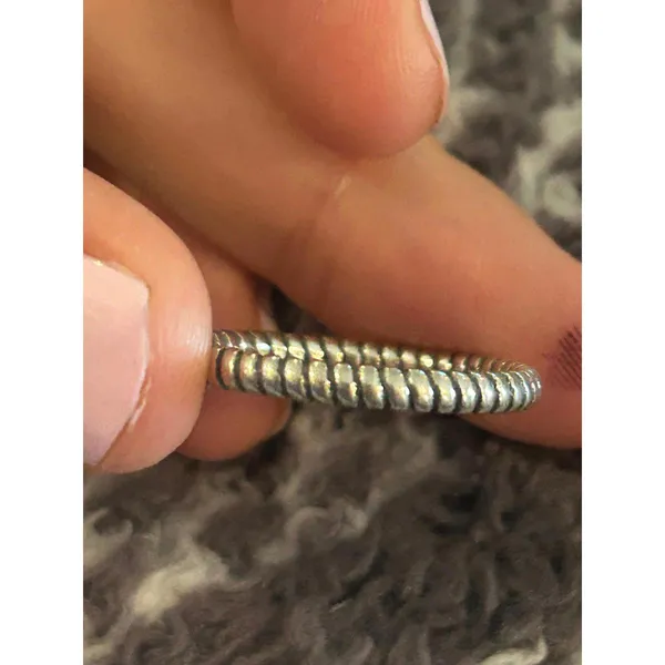 Z45 size 10 silver plated ring - Image 5