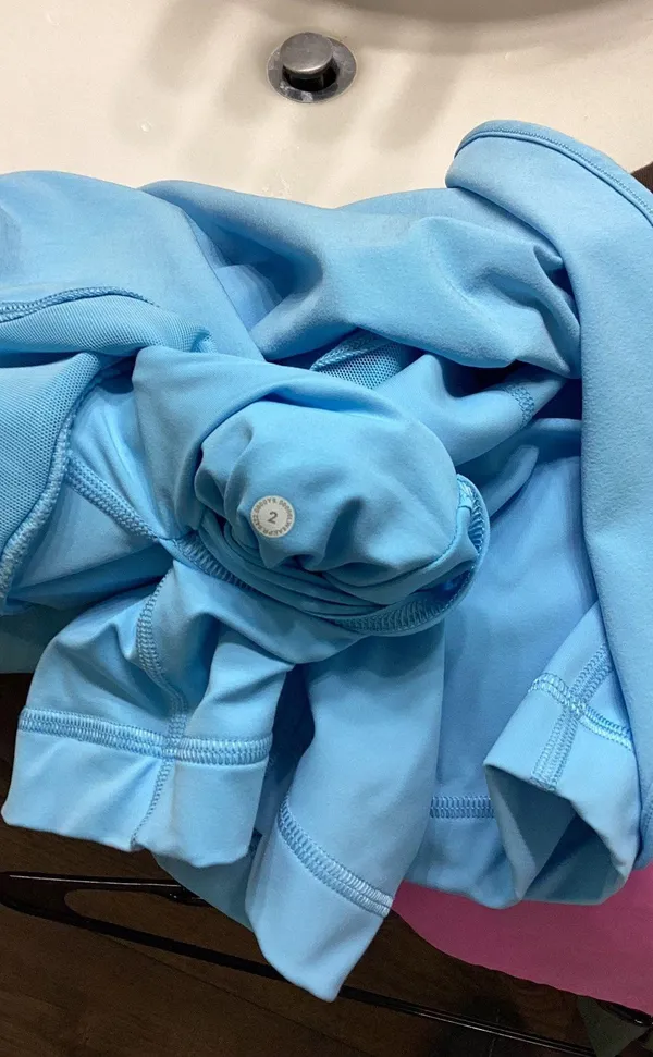 Lululemon HR Long Skirt In Blue Chill - Image 3