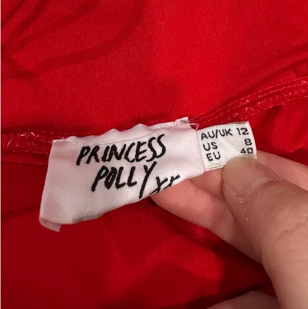 Princess Polly Penney Red Bodycon Dress Ruched - Image 8
