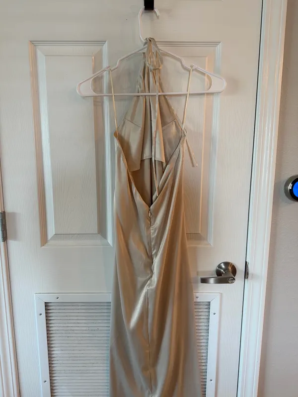 Altar'd State Champagne Maxi Dress - Image 2
