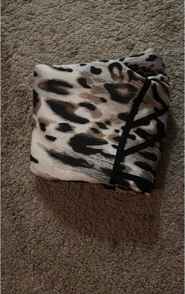 Animal print dress White Size M - Image 2