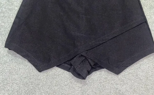 SheIn Pleated NWOT Black Envelope Shorts - Image 6