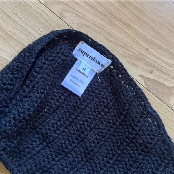 superdown knit tie top - Image 3