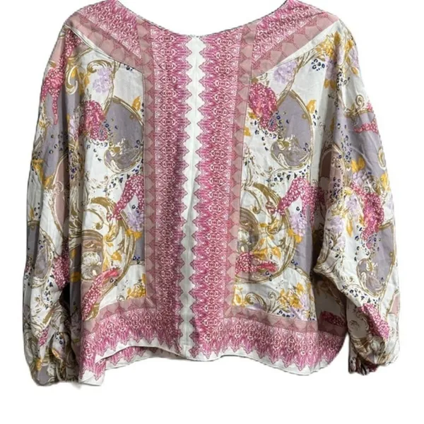 Free People Catch Me If You Can Bohemian Style‎ Top Size Xs - Image 7