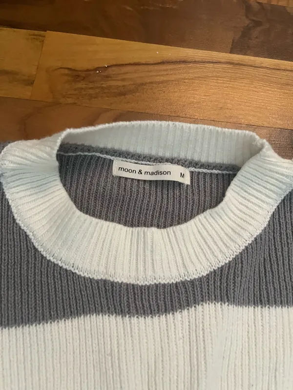 Moon & Maddison Striped sweater oversized - Image 2