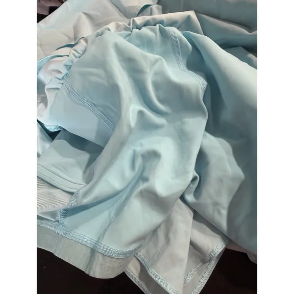 Lululemon Court Rival‎ High Rise Tennis Skort Sz 8 Blue Athletic Skirt Layered - Image 6