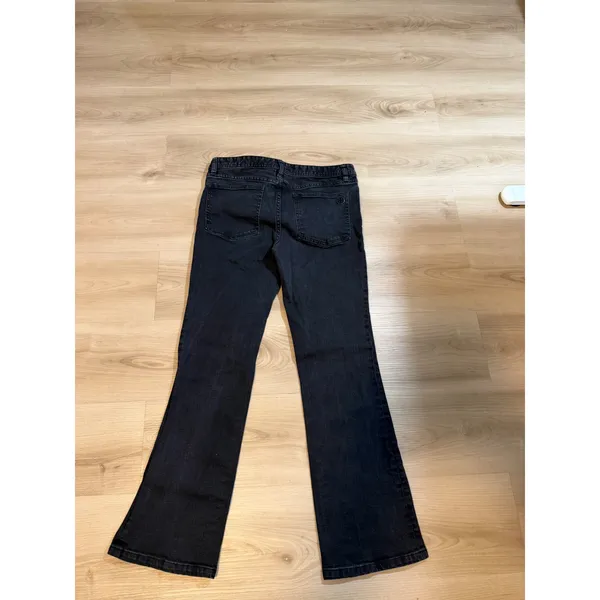 Tory Burch Classic Boot Black 30 Womens Bootcut Stretch Denim‎ Jeans - Image 2
