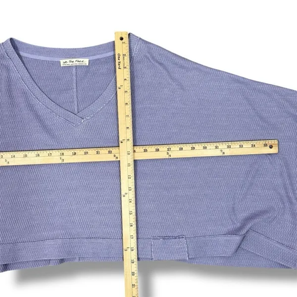 We The Free Thermal‎ Dolman Sleeve Slouchy Crop Shirt Lavender Purple XS - Image 11