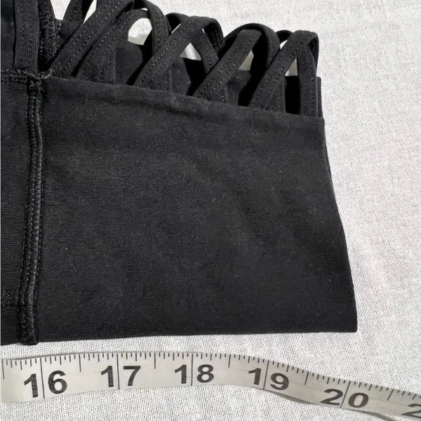 Athleta Mind Over Mat Criss Cross Capri Length‎ Leggings Size Small 722063 - Image 11