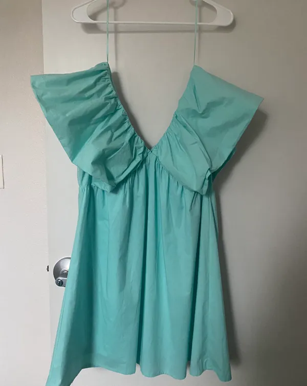 day + moon NWT Puff Sleeve Dress - Image 2