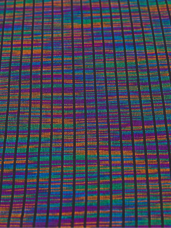Lululemon Ebb to Street Long Sleeve Shirt Rainbow Multi / Black - Image 4