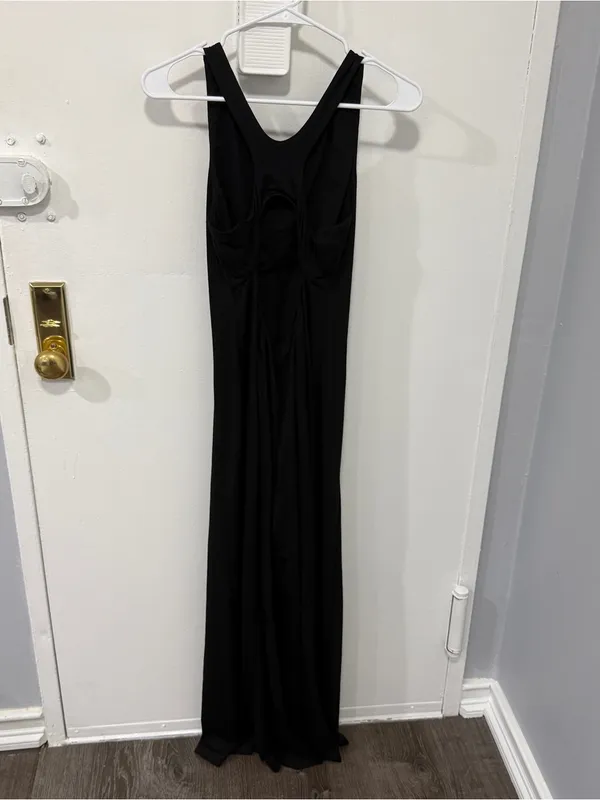 Halara Black High Neck Keyhole Back Jumpsuit - Image 2