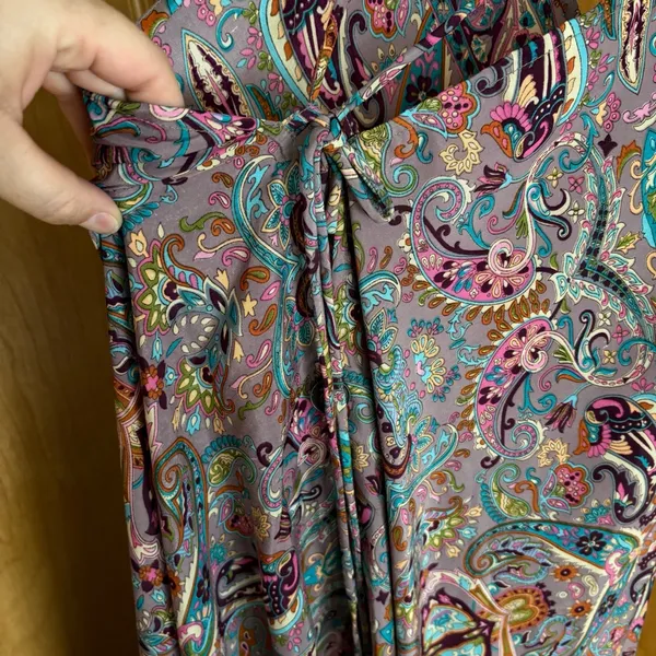 rajasthan collection by iskra Paisley Print Maxi‎ Dress OS - Image 4