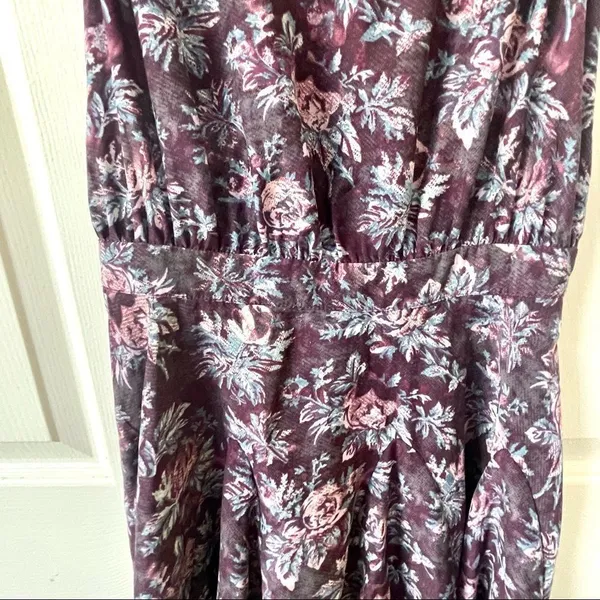 Kimichi blue UO floral rose purple sweetheart dress - Image 11