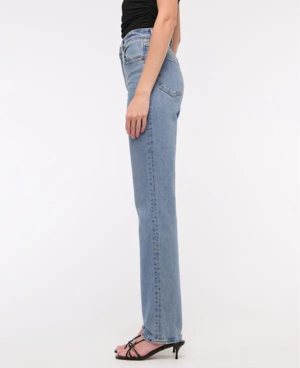 Abercrombie 90s Straight Ultra High-Rise Jeans - Image 7