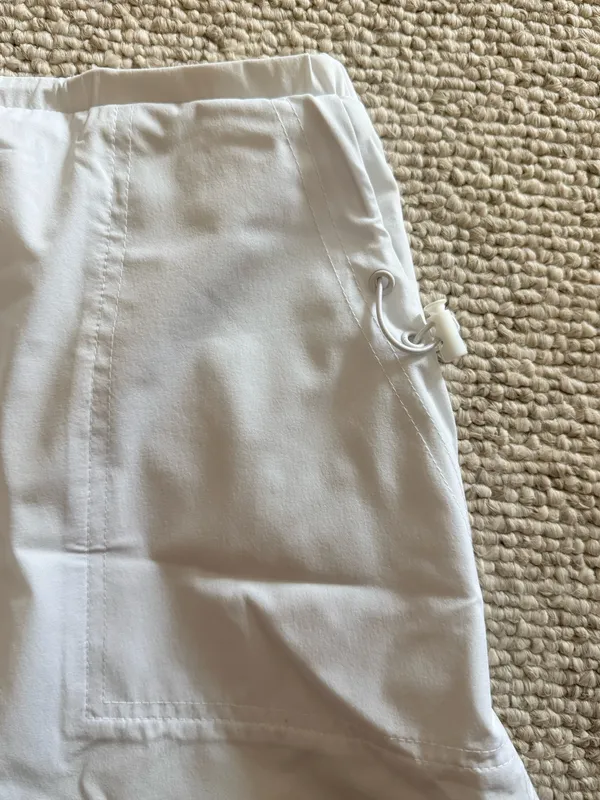 Princess Polly Skirt White Mini Drawstring - Image 3